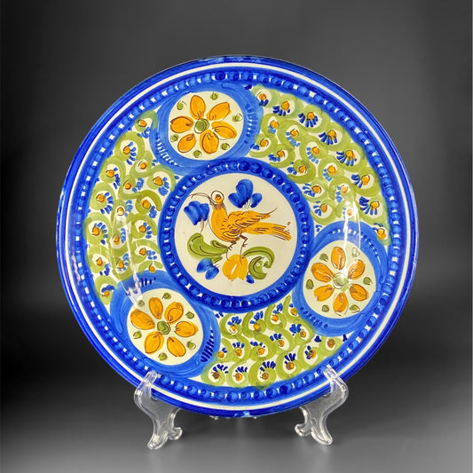 19th, Antique Manises Plate - Spain