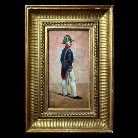 1888, Josep Cusachs, Guardia Civil Gala, Oil on board