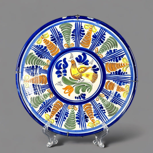 19th, Antique Manises Plate - Spain