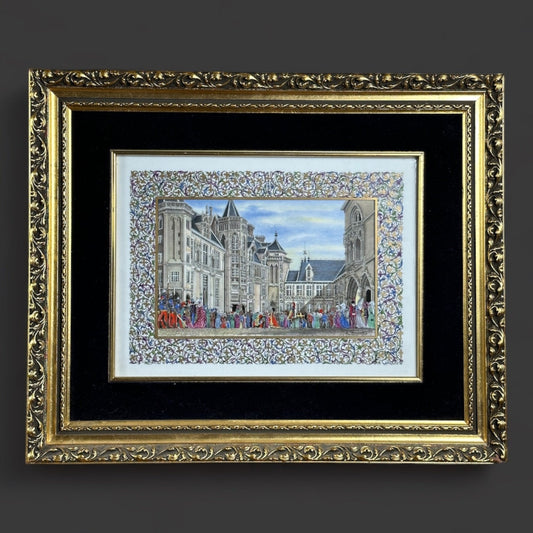 Jean Gradassi, Miniature On Porcelain, Palais Jacques Cœur, France