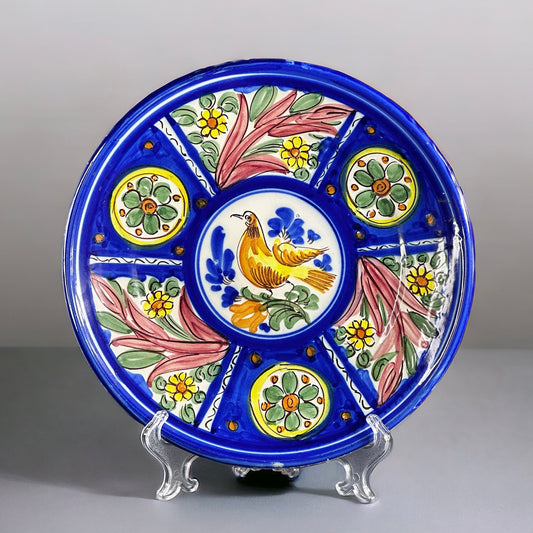 19th, Antique Spanish Manises Plate